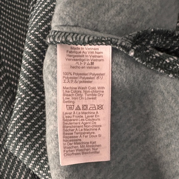 J. CREW FACTORY NWT Long Sleeve Funnel Neck Pullover Sweater Green/White Size M - Picture 5 of 5